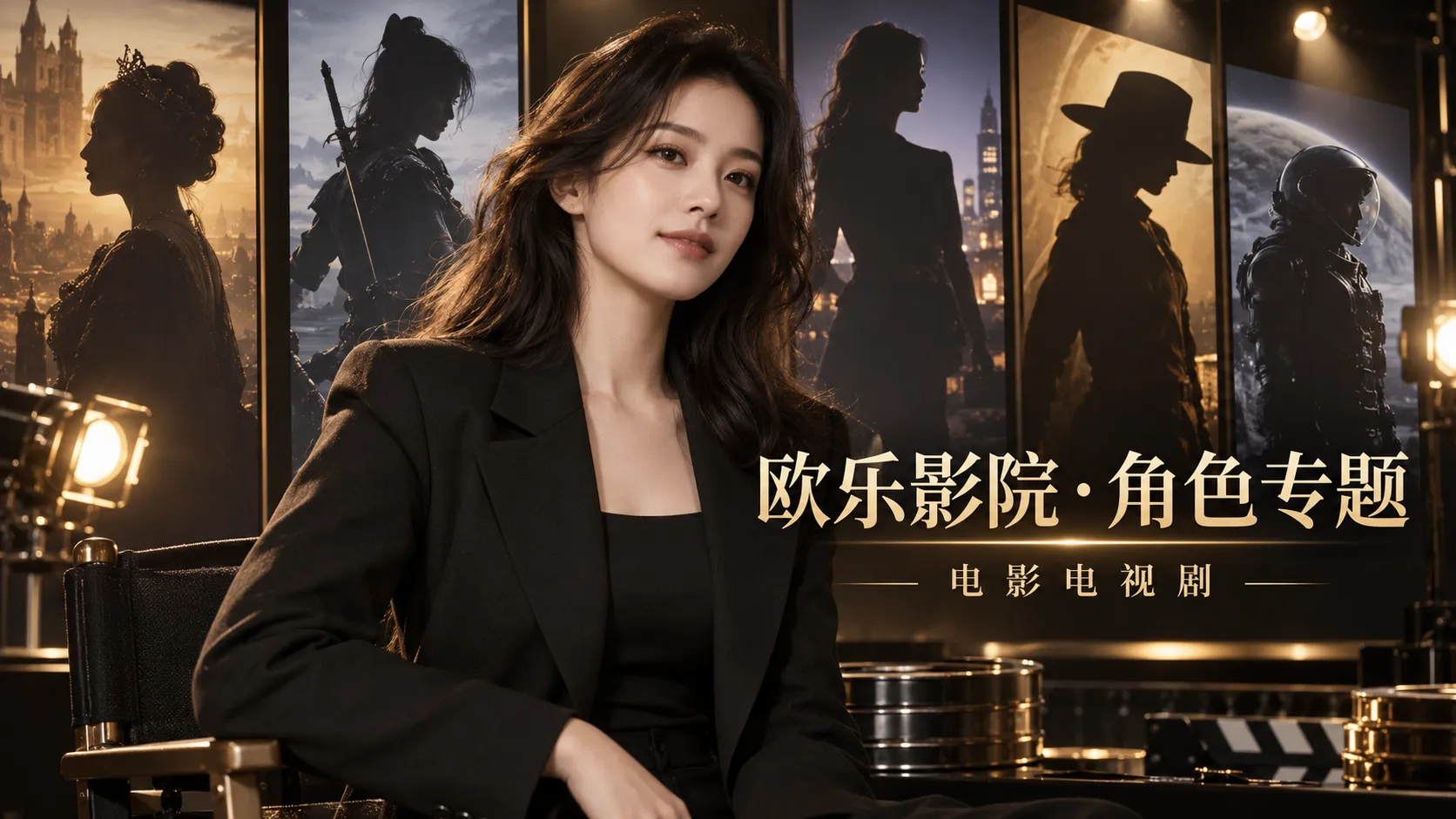 女性影视角色与演员专题画面