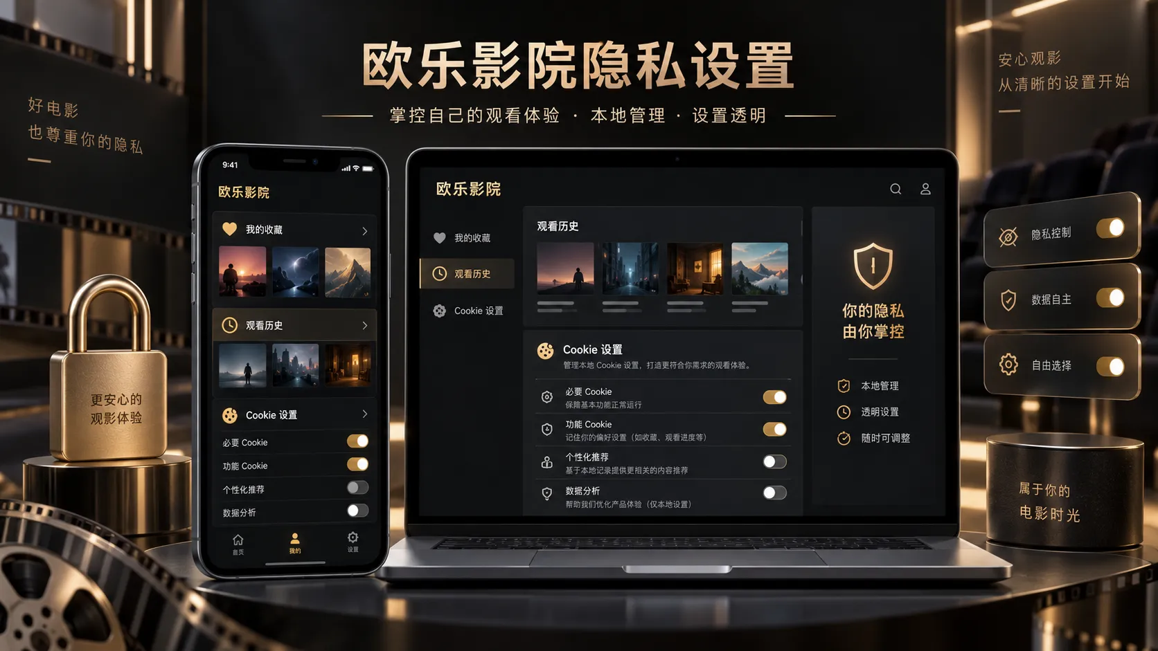 欧乐影院官网隐私与本地数据设置